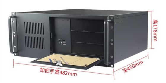 4U IPC Industrial Rack Mount Computer Rack superiore con 7 o 14 slot di espansione