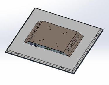 HLZ-X170N 17 pollici pannello industriale monitor Display incorporato montato a parete