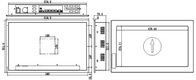 P2106TW2 1920x1080 Industrial Touch Panel PC 21,5 pollici 1 PCI o PCIE estensione