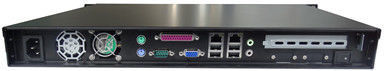 Windows / Linux Rack Mount PC industriale 4U I3 I5 I7 CPU 1 slot di espansione