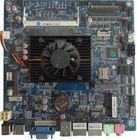 PC industriale Mini ITX Motherboard saldatura a bordo Intel J1900 CPU 10COM