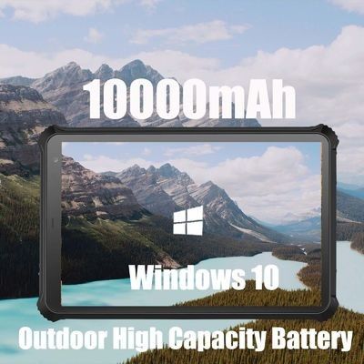 Acque resistenti Tablet industriali robusti resistenti alle gocce 1.2M Durable Windows 10