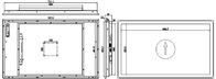 IPS Industrial Touchscreen Monitor Display High Definition 1000:1 Contrasto