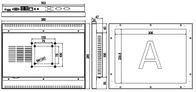 Pannello sensoriale industriale capacitivo PC 1024x768 1280x1024 1920x1080 Risoluzione